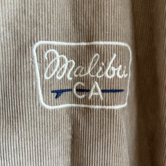 Faherty Organic Cotton Corduroy Coaches Embroidered Jacket XL Malibu MINT - Picture 6 of 7